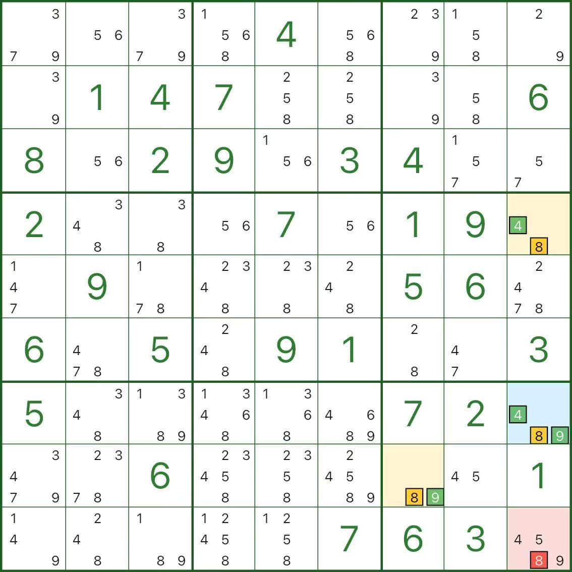XYZ-Wing example B
